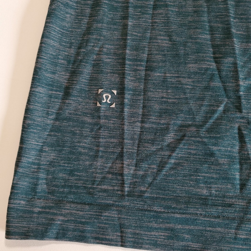 Lululemon Mens XL Green Get Outside Sweaty Dirty Short Sleeve T Shirt - Picture 6 of 7
